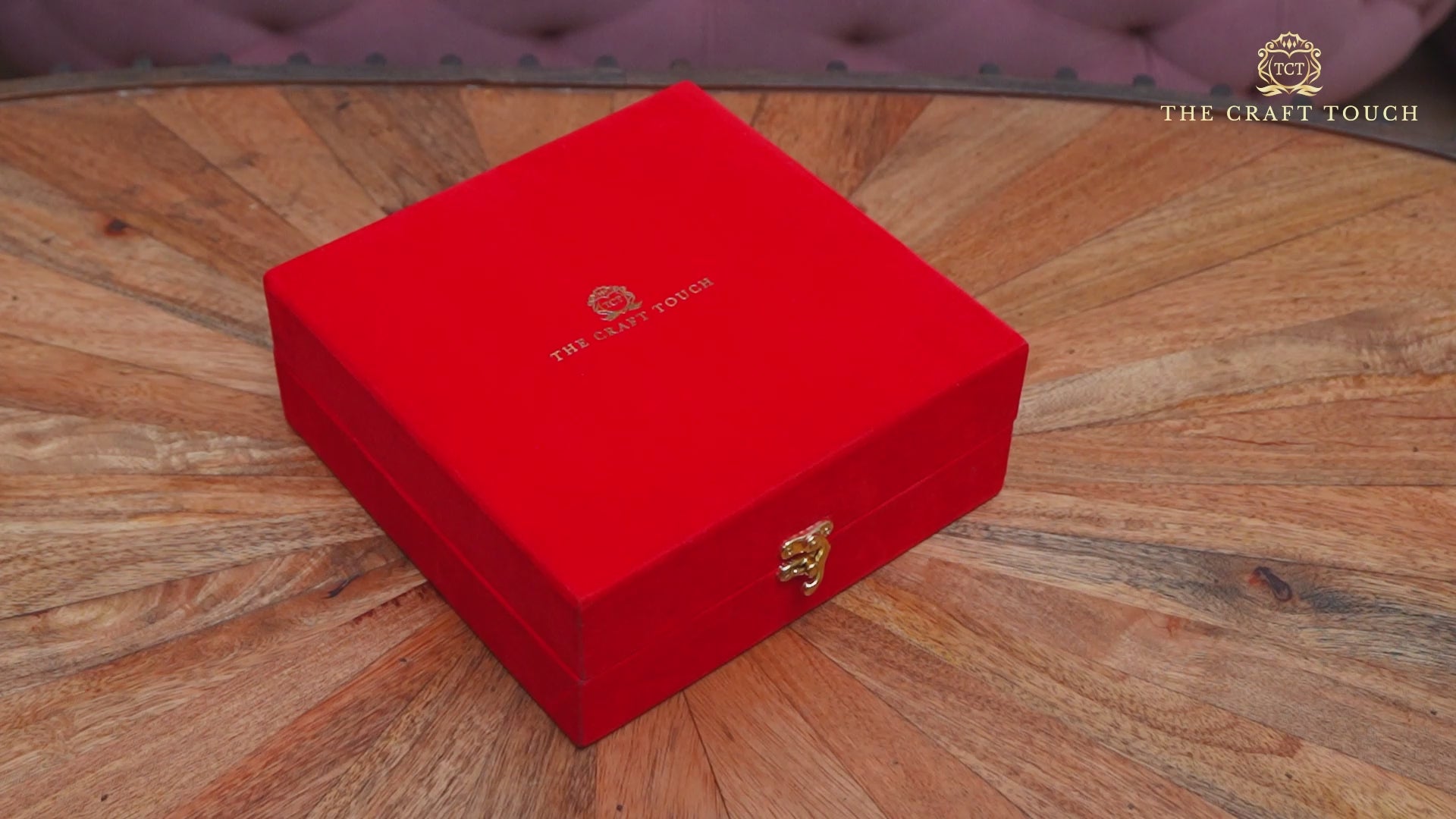 Handcrafted Brass Centerpiece – Antique Gold Peacock Design (With Velvet Box)